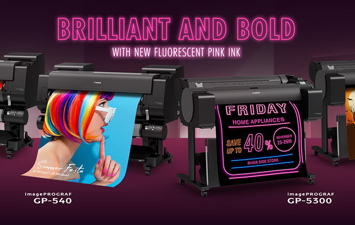 “แคนนอน”เปิดตัว imagePROGRAF GP Series เครื่องพิมพ์ใหม่พร้อมหมึกสีสะท้อนแสง